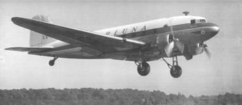 PLUNA DC-3 "Salto"