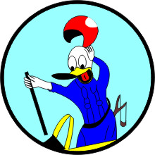 Emblema usado en los aviones de la Escuela de Aviacin Naval, graficado por Los Cerovaz