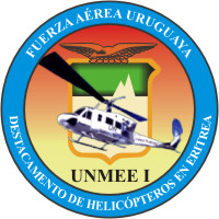 Emblema usado por todo el personal del Contingente de la FAU en Eritrea-Etiopía