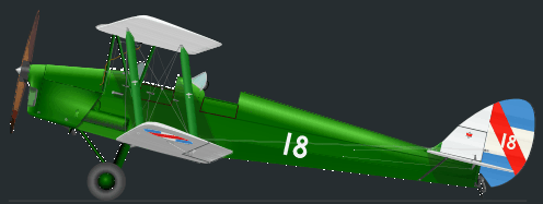 D.H.82A 18 (c/n 3620) - División Talleres, Almacenes Generales y Servicios, 1938